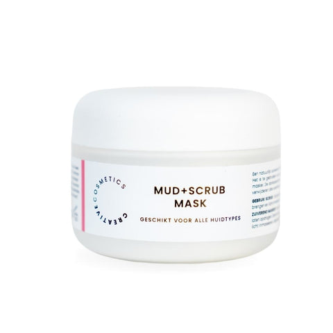 Naturlig mudder- og skrubbemaske