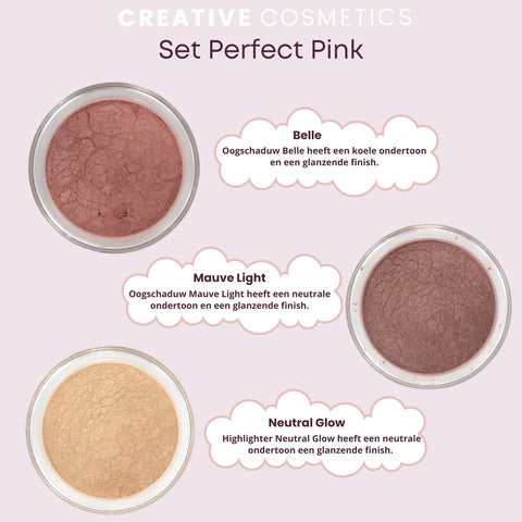 Øjenskyggesæt Perfect Pink