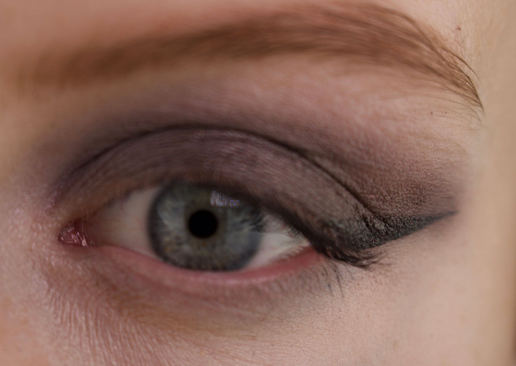 Eyeshadow Chai voorbeeld oog open