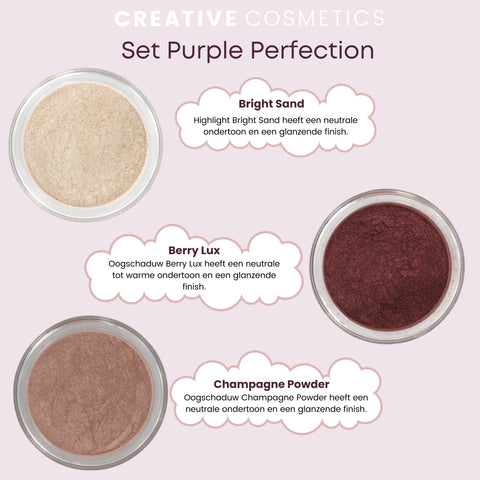 Øjenskyggesæt Purple Perfection